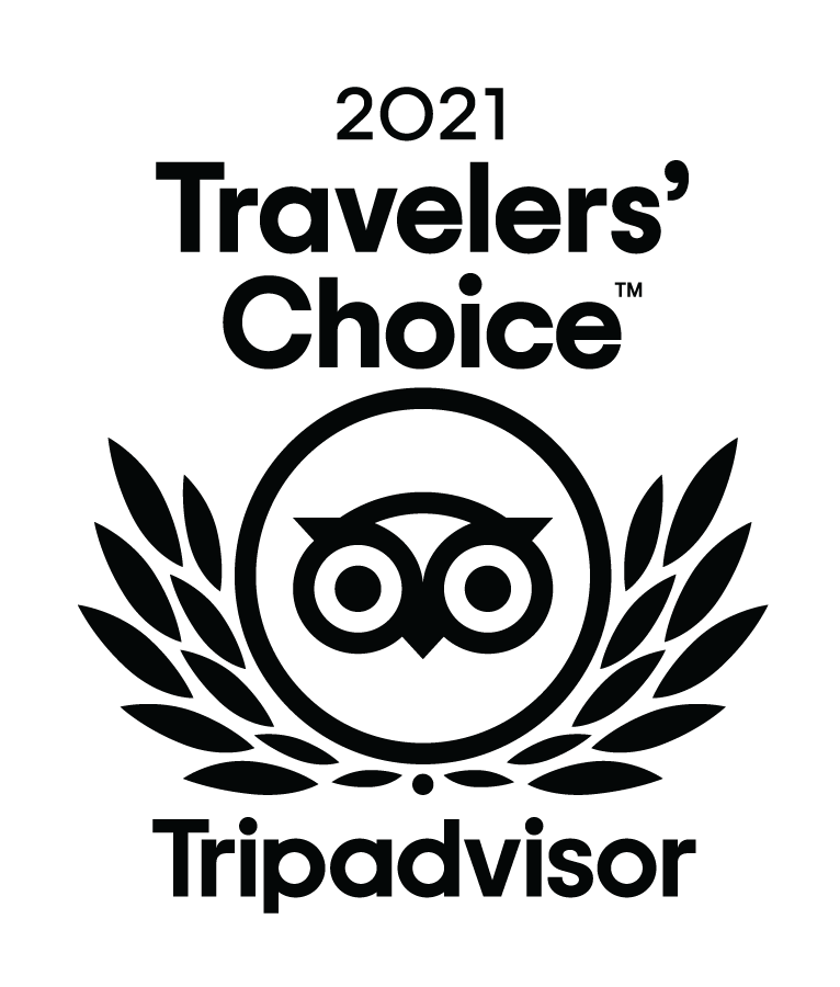 2021 Travelers Choice - Logo von Tripadvisor